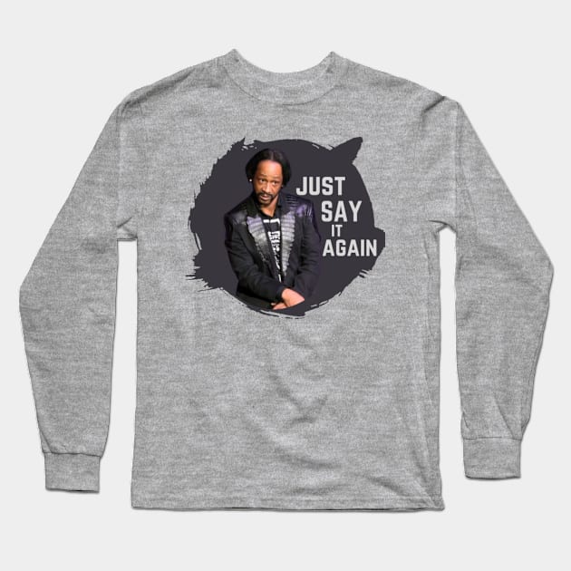 KATT WILLIAMS COMEDY Long Sleeve T-Shirt by Alexander S.